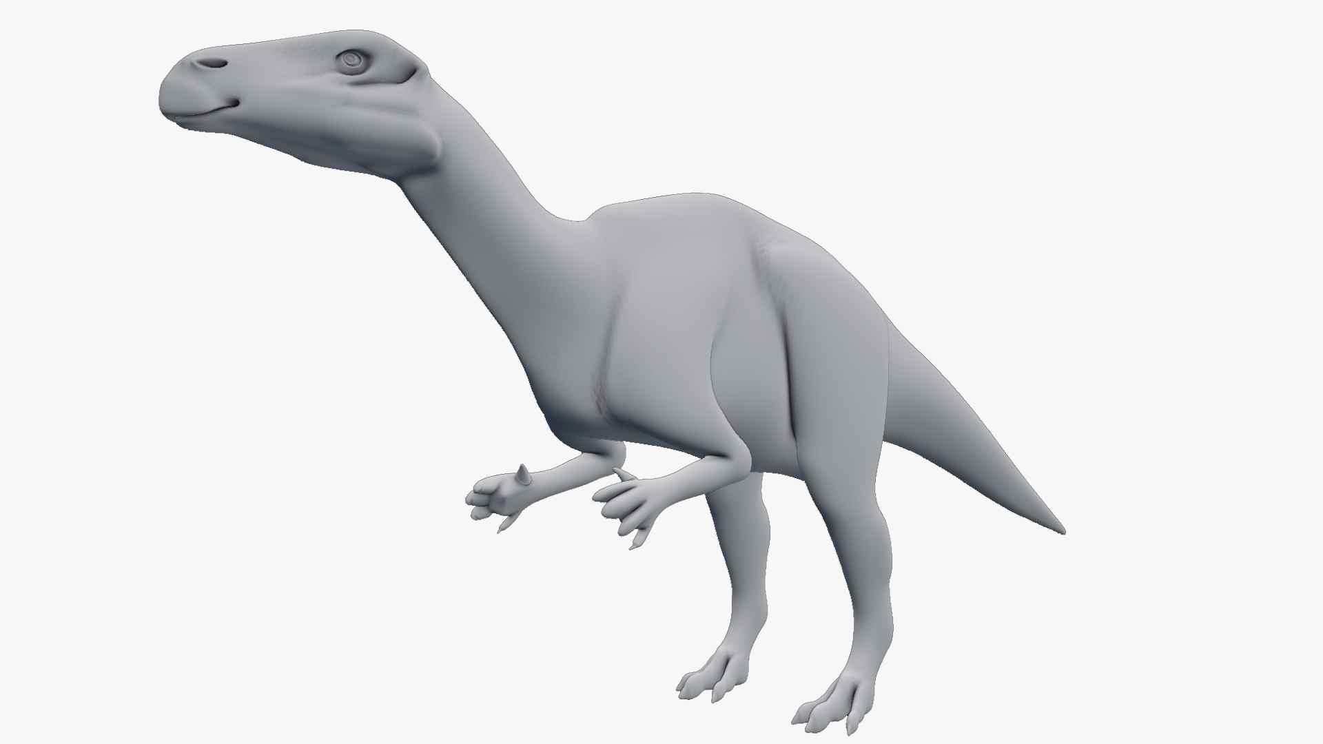 3D Iguanodon Model - TurboSquid 1539738