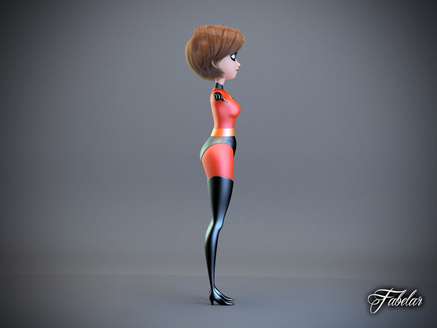 3d Elastigirl Pixar Motion