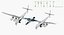 Virgin Galactic LauncherEine Rakete manipuliert