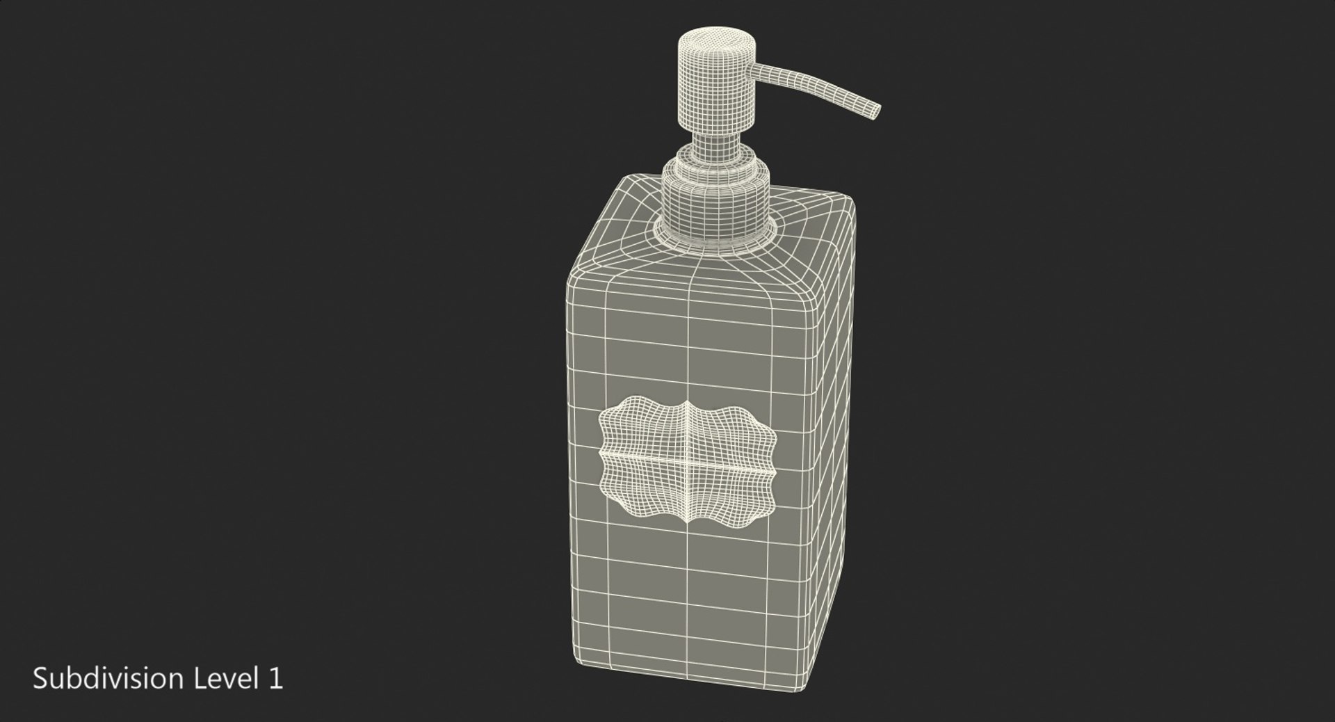 Modello 3D Dispenser Shampoo Rectangle - TurboSquid 1344719