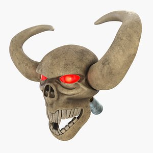 skull wand model