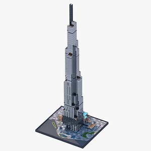 3D model LANDMARK 81