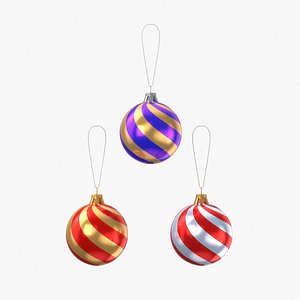 Christmas ornaments model