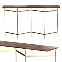 Pagoda Console Noce