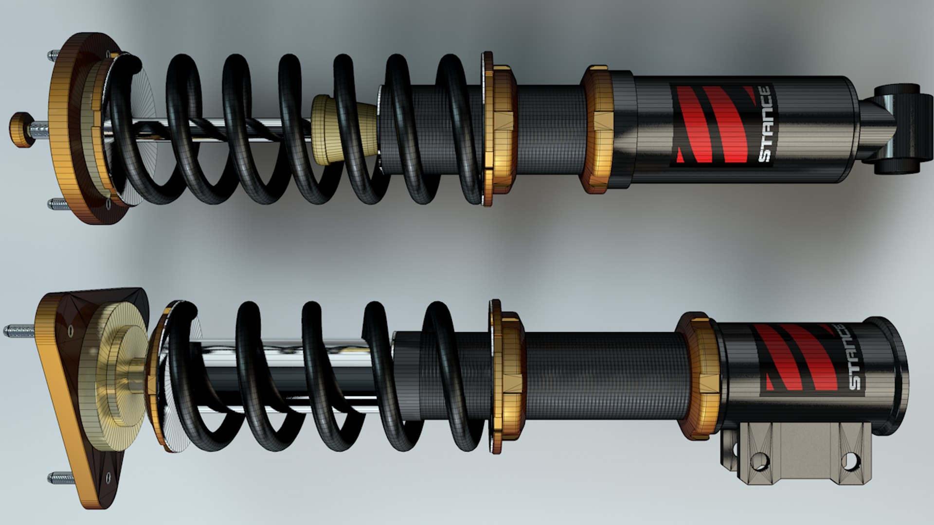 3d Coilovers Parts Springs