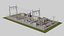 Electrical Substation 3D model