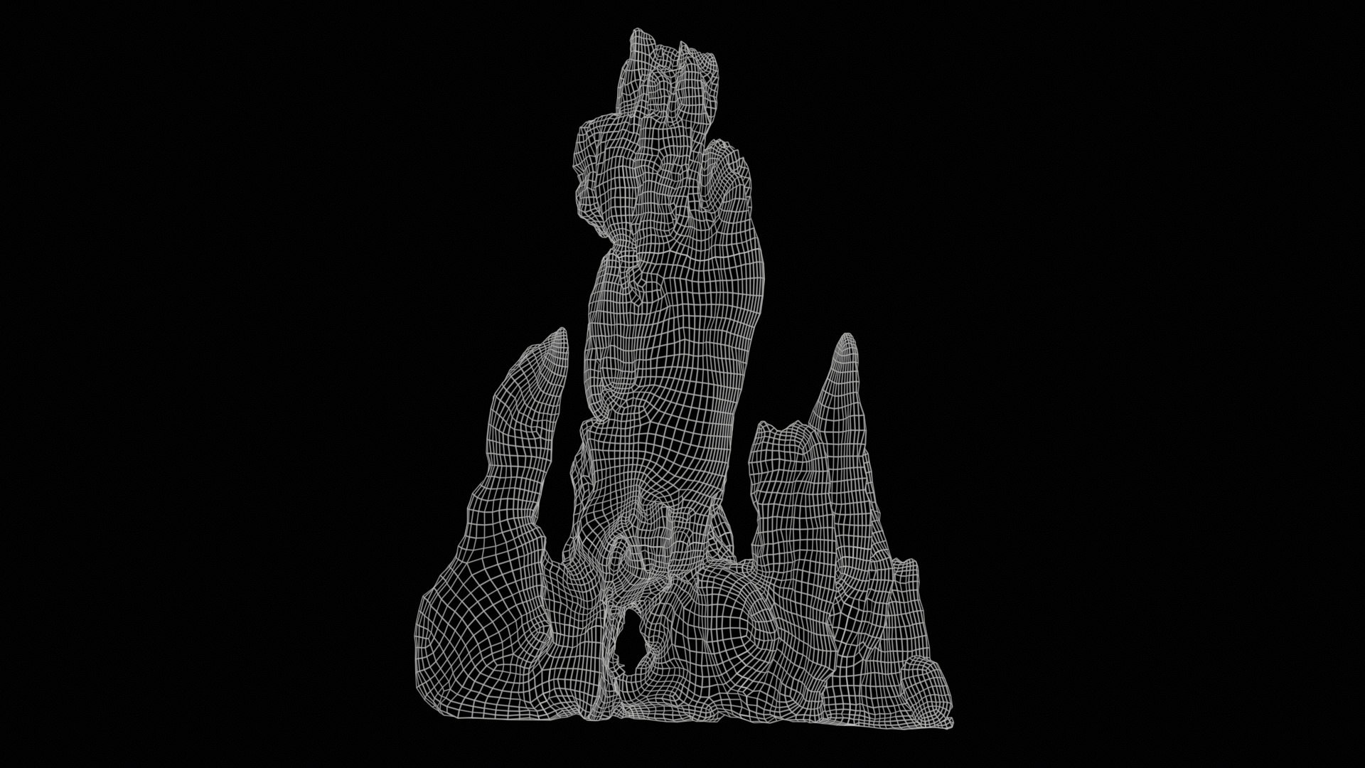 Pointy Rock 3 Remastered 3D - TurboSquid 2362628