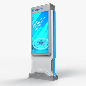 SIGNAGE STAND 02 model