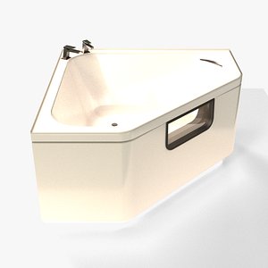 Bathtub Angle 3D