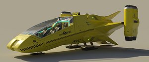 3D air taxi model