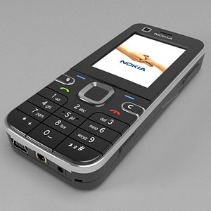 nokia 6124 classic mobile phone 3d 3ds