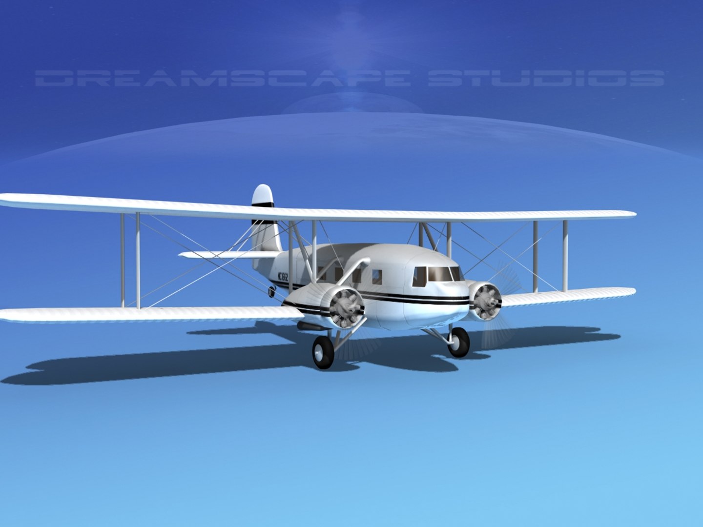 3d Propellers Curtiss Condor Model