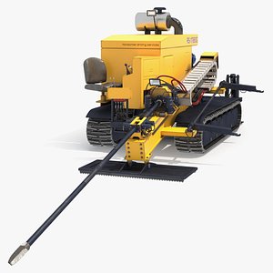 Directional Drilling Rig Rigged 3D model