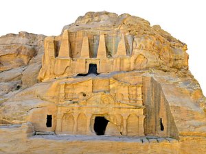 ancient city petra ultra 3D model