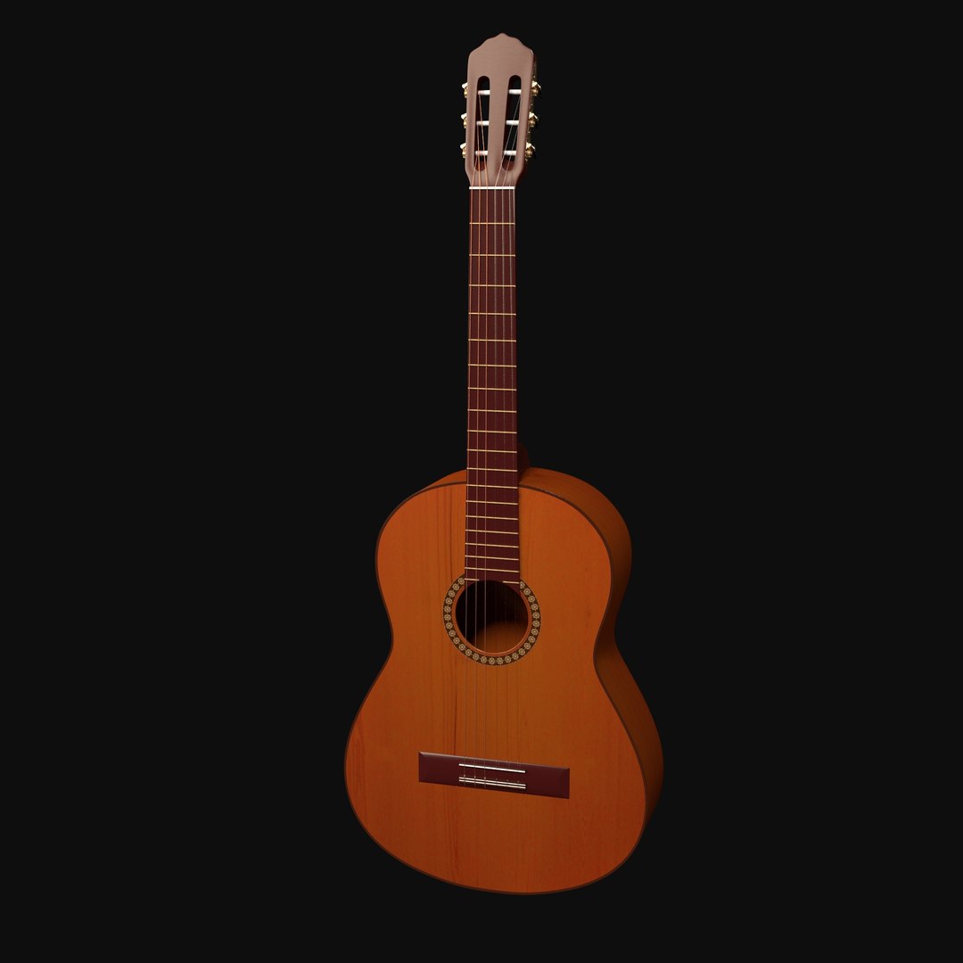 3D classical acoustic guitar https://p.turbosquid.com/ts-thumb/EF/eB2pVr/EPBJ4Q0G/0002/jpg/1494170286/1920x1080/fit_q87/dc530b84bb14541ada3119f06537662cb13fed4d/0002.jpg