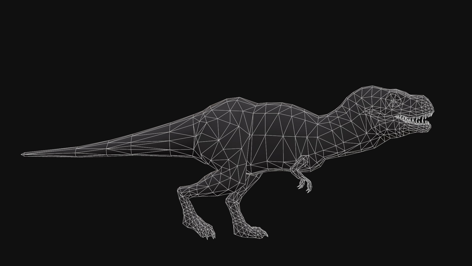 Tyrannosaurus Rex Animated Rigged 3D Model - TurboSquid 2286508