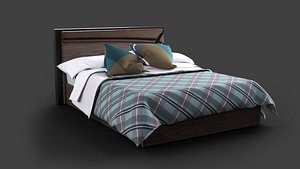3D modern bed