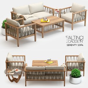 Altinci Cadde Serenity Garden Sofa Set