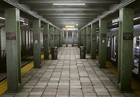 Subway Station -Real Time - Scene Eevee