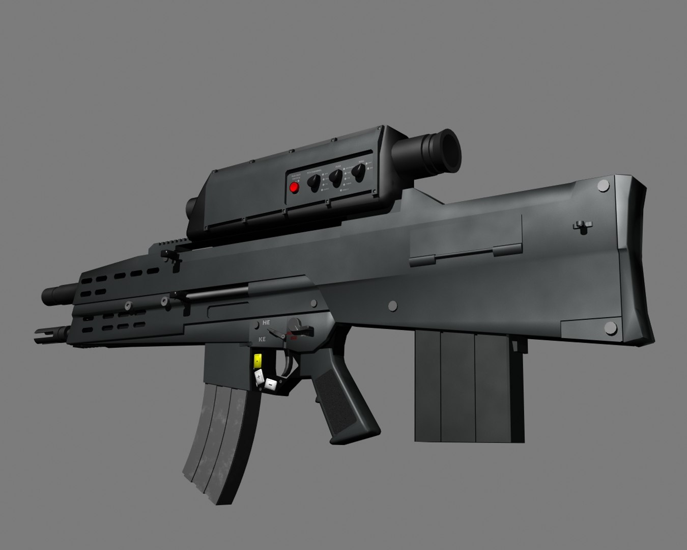 Weapon Oicw Assault Rifle Pz3
