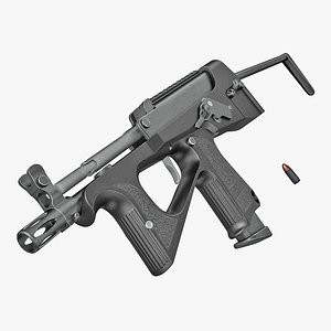 machine pistol pp-2000 smg 3D model