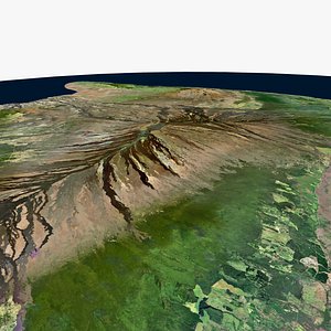 Hawaii Island Hawaiian Archipelago State of Hawaii US 3D
