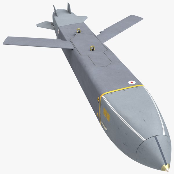 3D British French Air Launched Cruise Missile