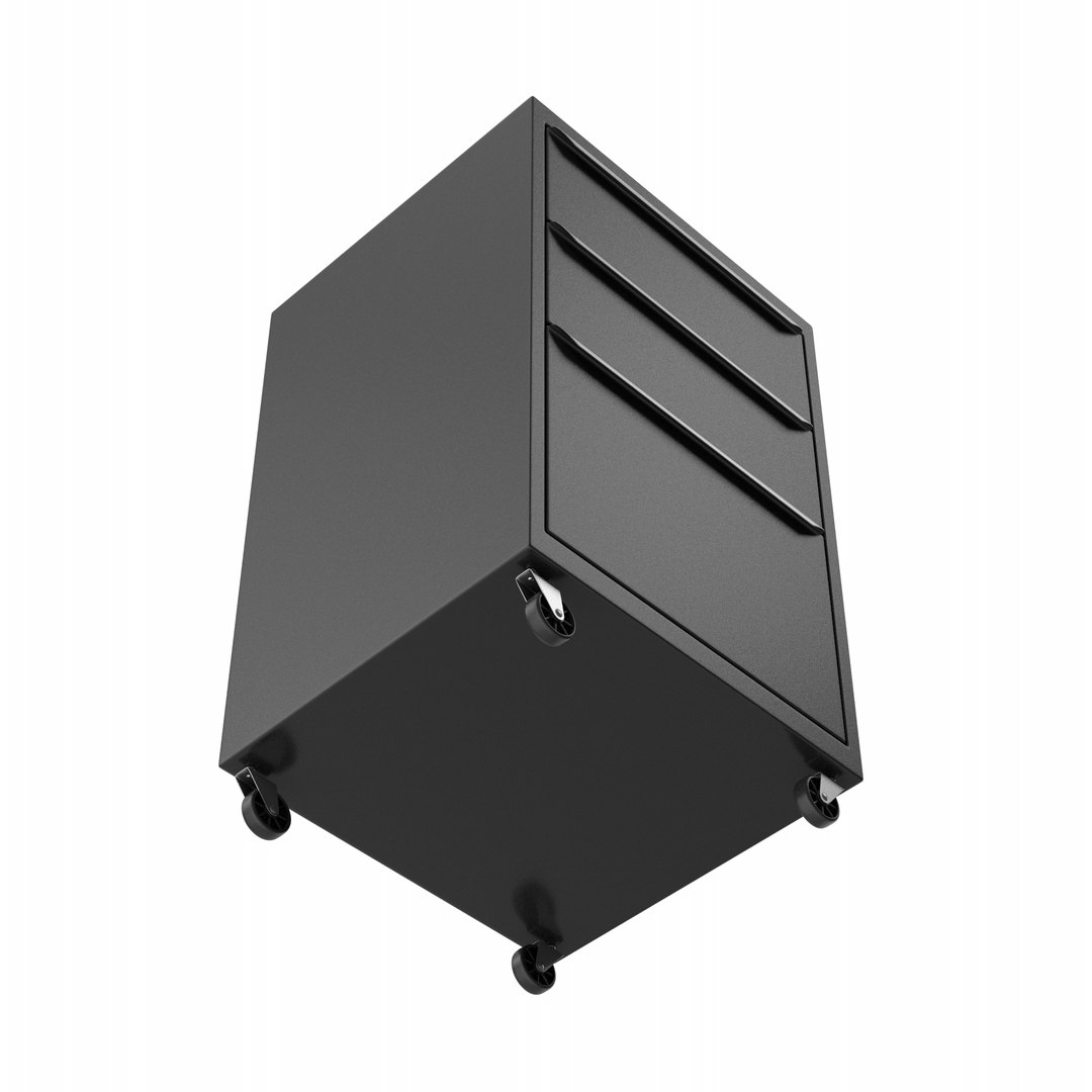 3D Toolbox Filing On Wheels Model TurboSquid 2077181