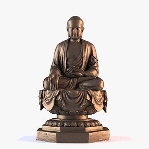 3D model Buddhist statues 041
