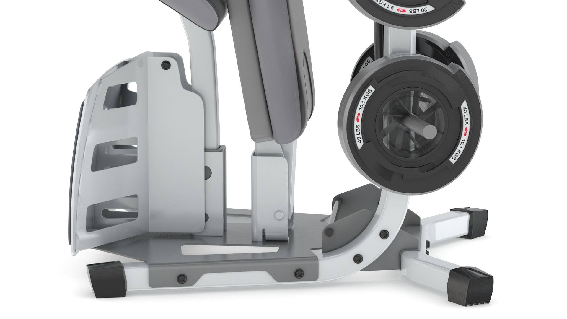 3D Bowflex Revolution Accessory Rack TurboSquid 1927857