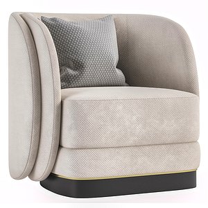 AMBROSE ARMCHAIR by laskasas 3D