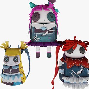 Bag 3x Eerie Doll backpack