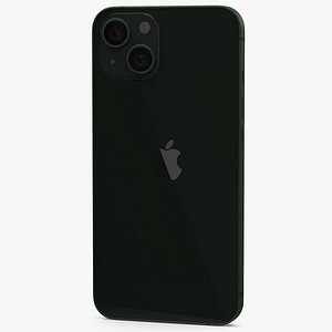 Apple iPhone 13 Green 3D