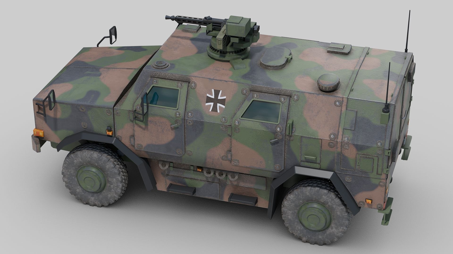 3D Dingo 2 Armored Car - TurboSquid 1845655