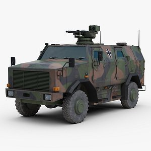 3D Dingo 2 Armored Car