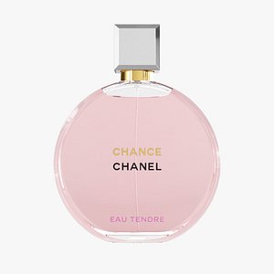 chanel chance eau tendre 3D model