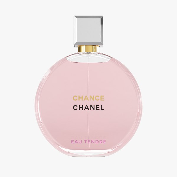 Parfum Box Chanel Chance Eau Tendre 3D Model $19 - .3ds .c4d .fbx .ma .obj  .max - Free3D
