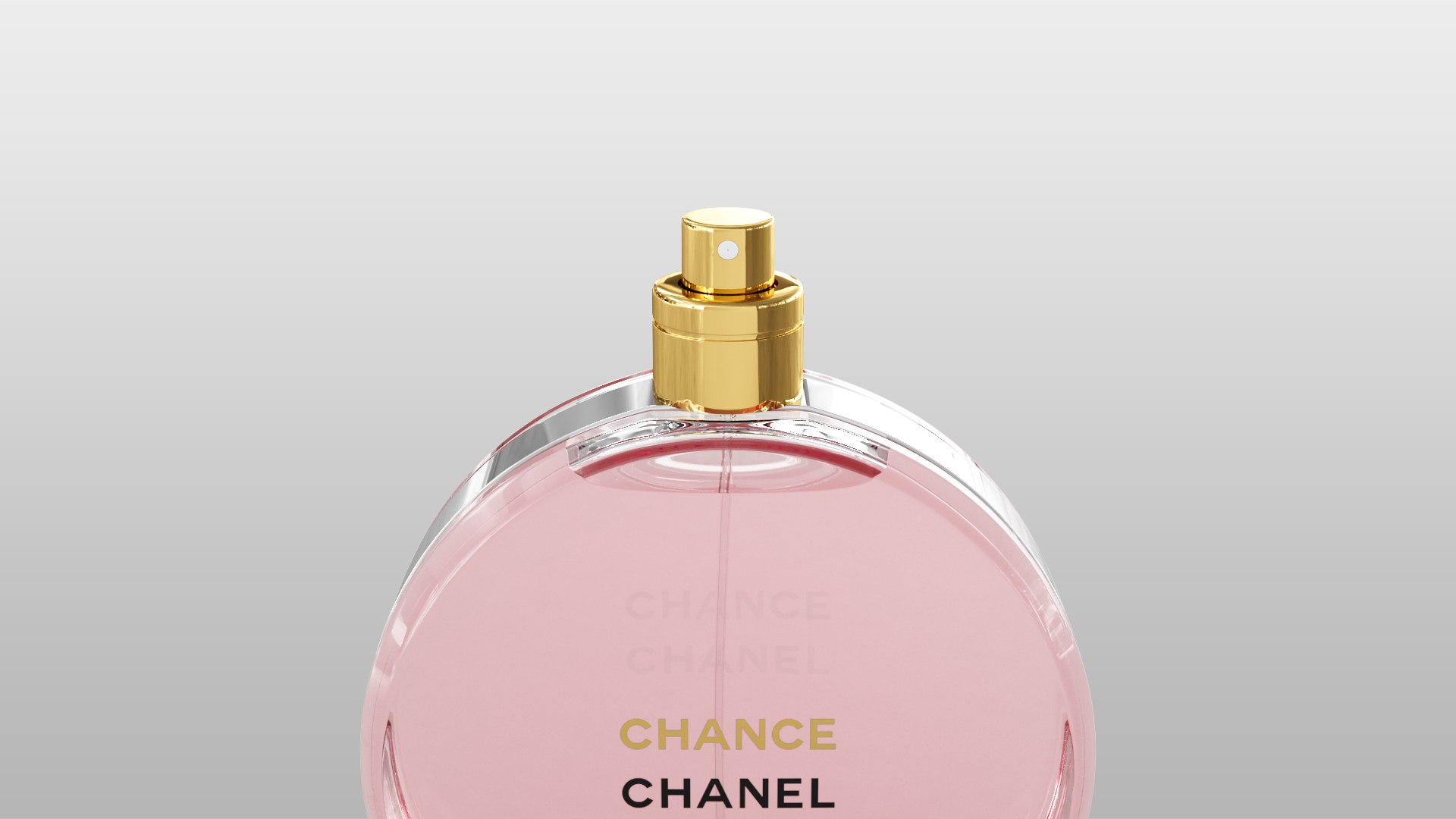 Chanel chance eau tendre 3D model - TurboSquid 1485573