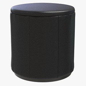 Small Round Pouf