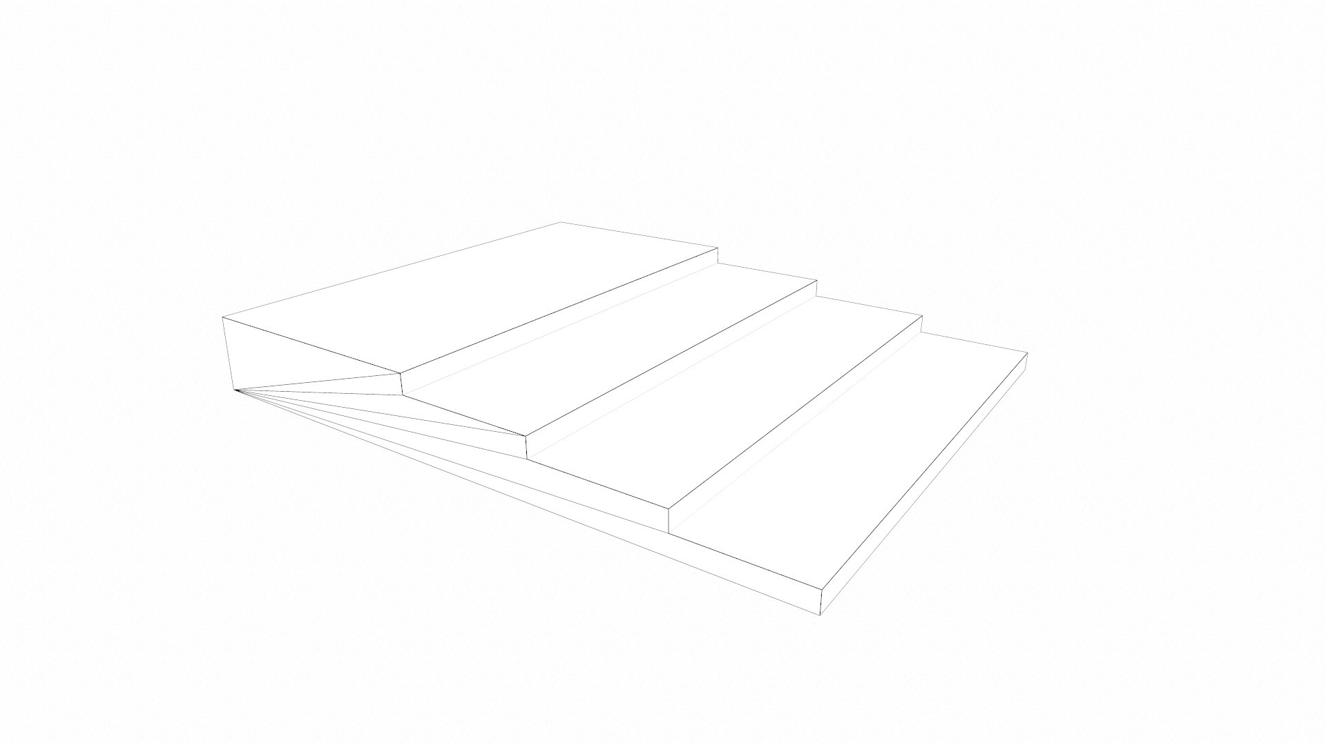 3D Ramp Stair - TurboSquid 2320410