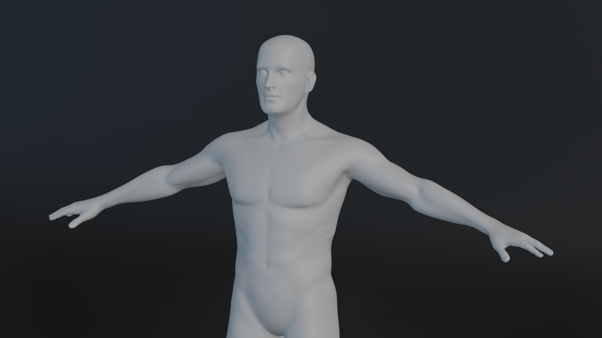 nude male figure model