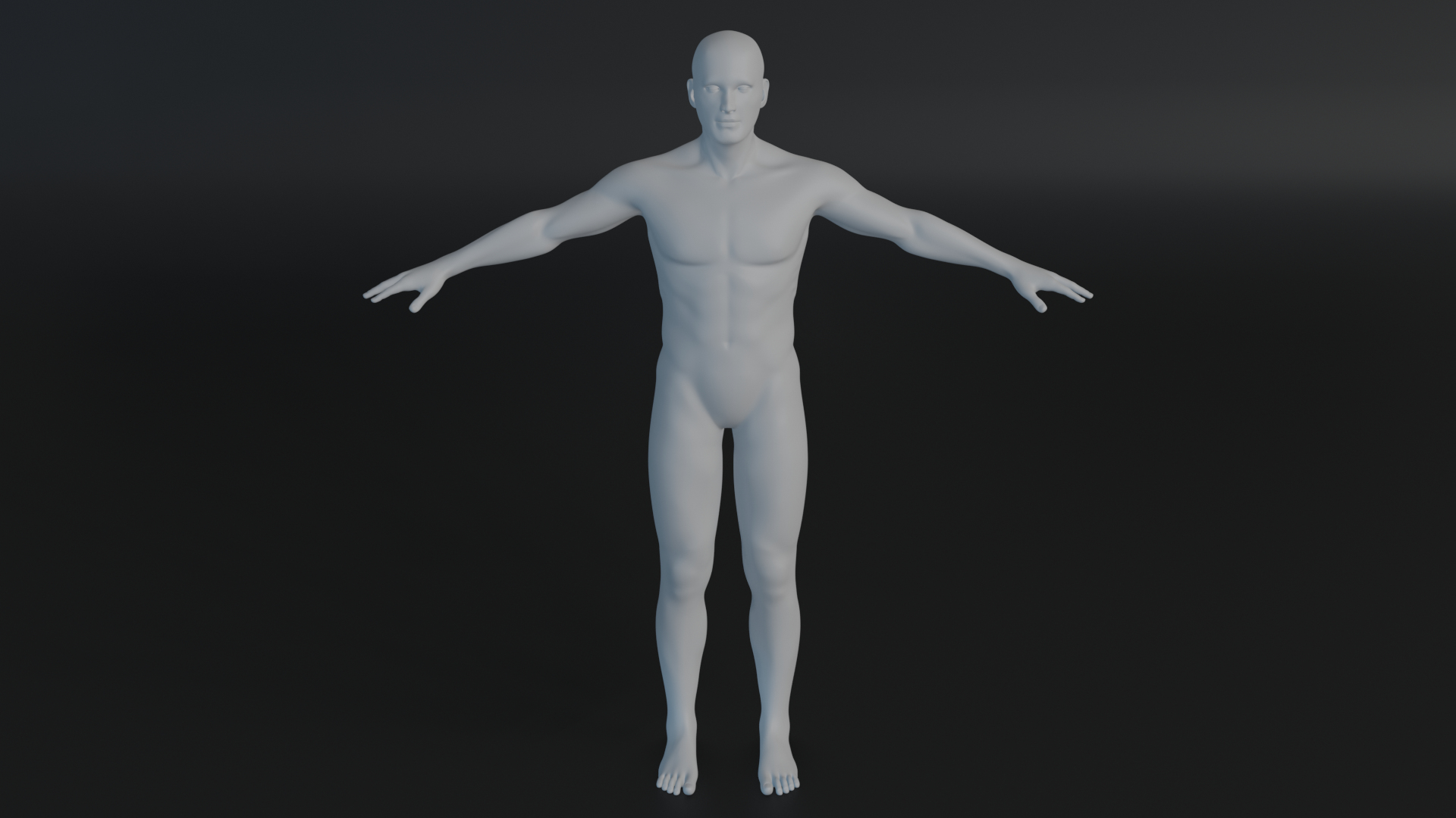 nude male figure model