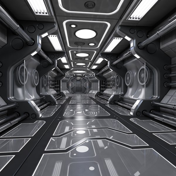 Spacecraft Corridor 3D Models for Download | TurboSquid