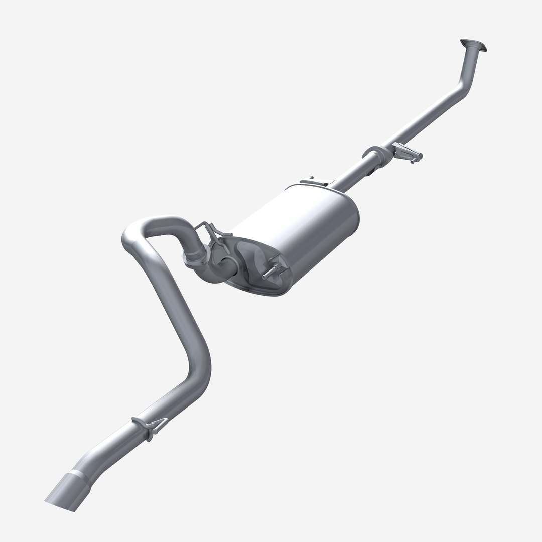 Exhaust Pipe 3D Model - TurboSquid 1224674