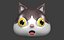 絵文字猫