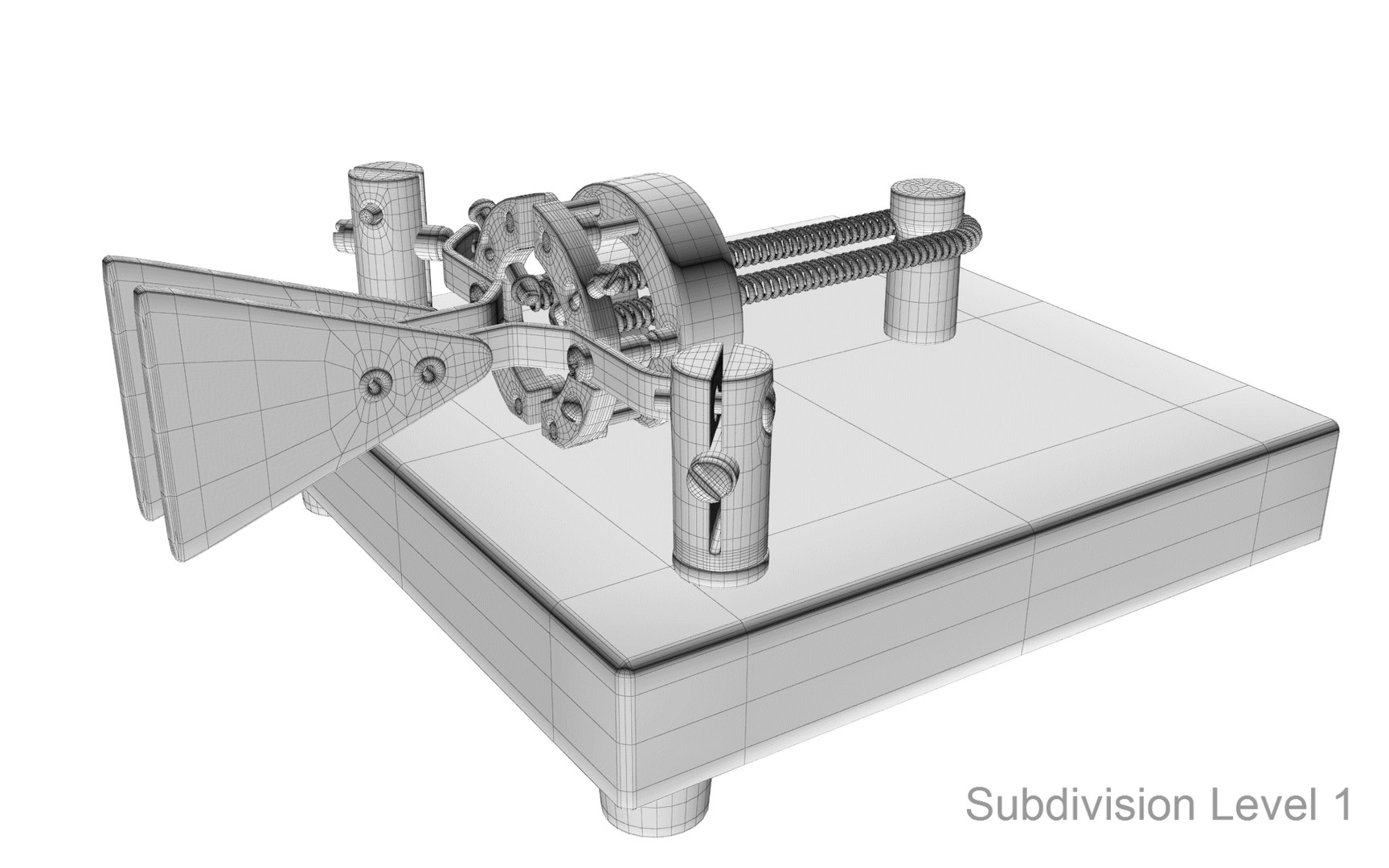 3D Bencher BY-1 Telegraph Key https://p.turbosquid.com/ts-thumb/EG/TSPlJm/MM/bencher_35_hf/jpg/1706803903/1920x1080/fit_q87/b9e819b6401092db3e8f7318095f9a13b224d943/bencher_35_hf.jpg