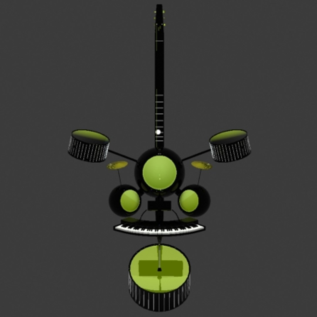3d model man band