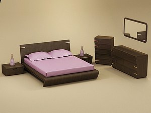 model oreon bedroom set bed