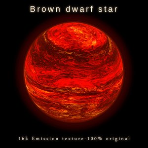 Brown dwarf star