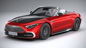 Mercedes-Benz SL Monogram Maybach 2025 3D model